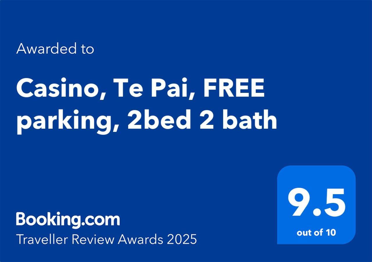 Casino, Te Pai, Free Parking, 2Bed 2 Bath Christchurch Exterior foto